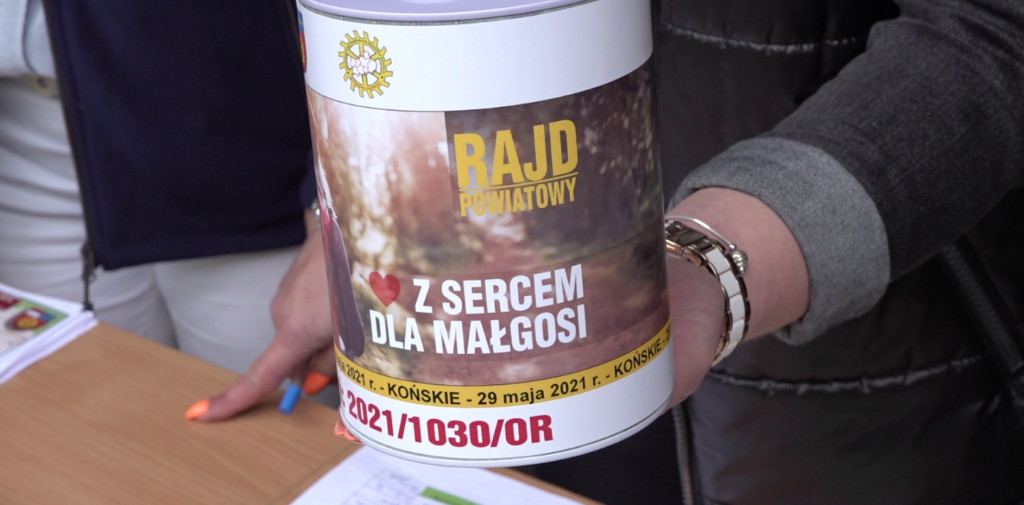 Powiatowy Rajd dla Małgosi [wideo, zdjęcia]