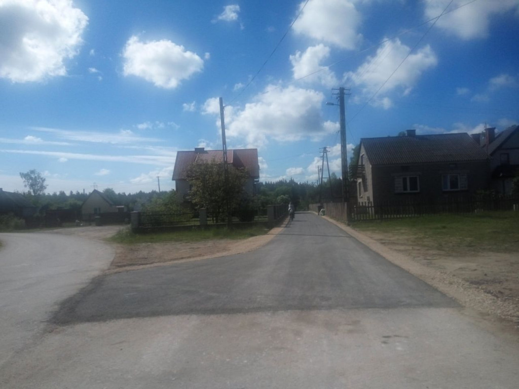 Wyremontowano ulicę Partyzantów w Nieświniu [zdjęcia]