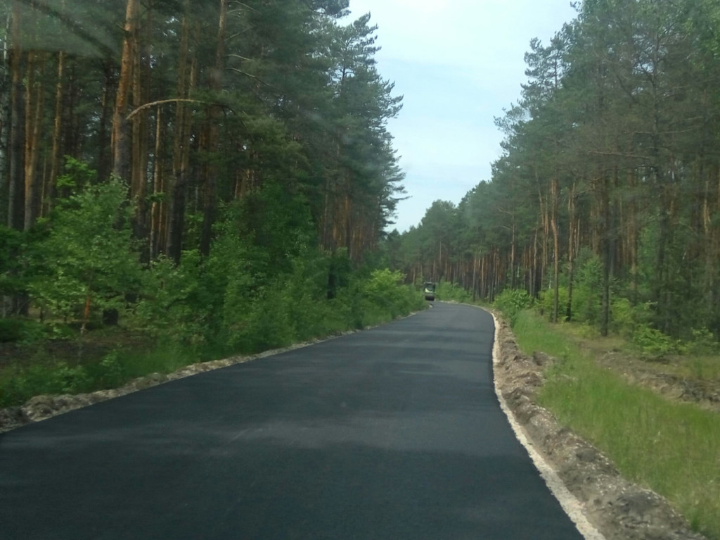 Droga z Dziebałtowa do Gatnik za chwilę będzie gotowa [zdjęcia]