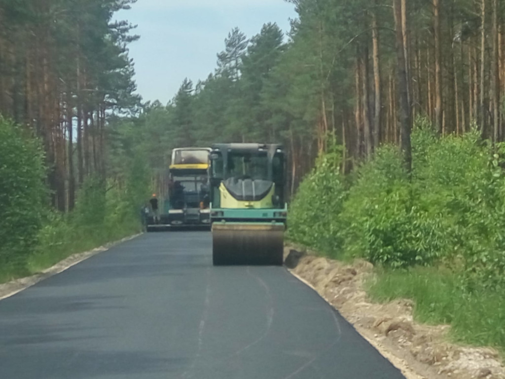 Droga z Dziebałtowa do Gatnik za chwilę będzie gotowa [zdjęcia]