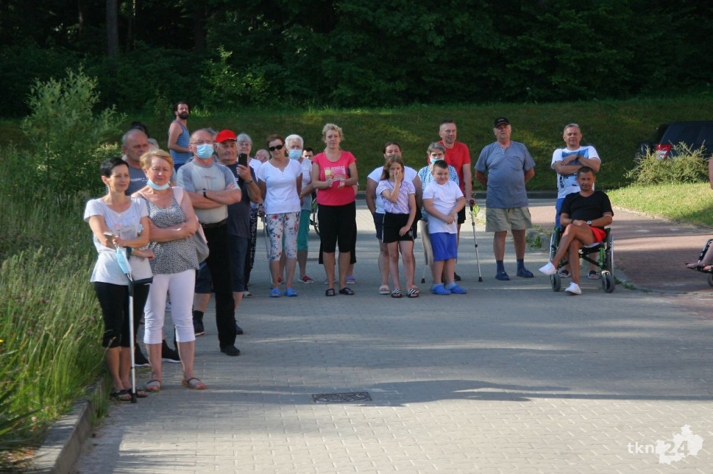 Strajk fizjoterapeutów w Czarnieckiej Górze AKTUALIZACJA [wideo, zdjęcia]