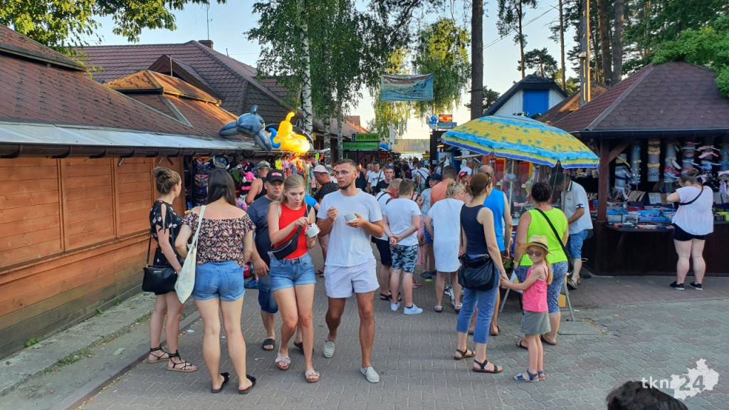 Wiele osób przyjechało do Sielpi. Rozpoczął się sezon [zdjęcia]