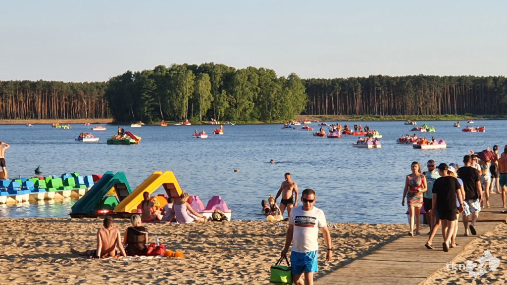 Wiele osób przyjechało do Sielpi. Rozpoczął się sezon [zdjęcia]