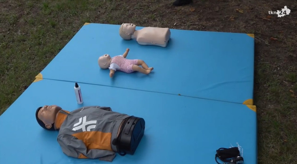 Piknik dla rodzin w Baryczy. Tematem bezpieczeństwo [wideo, zdjęcia]