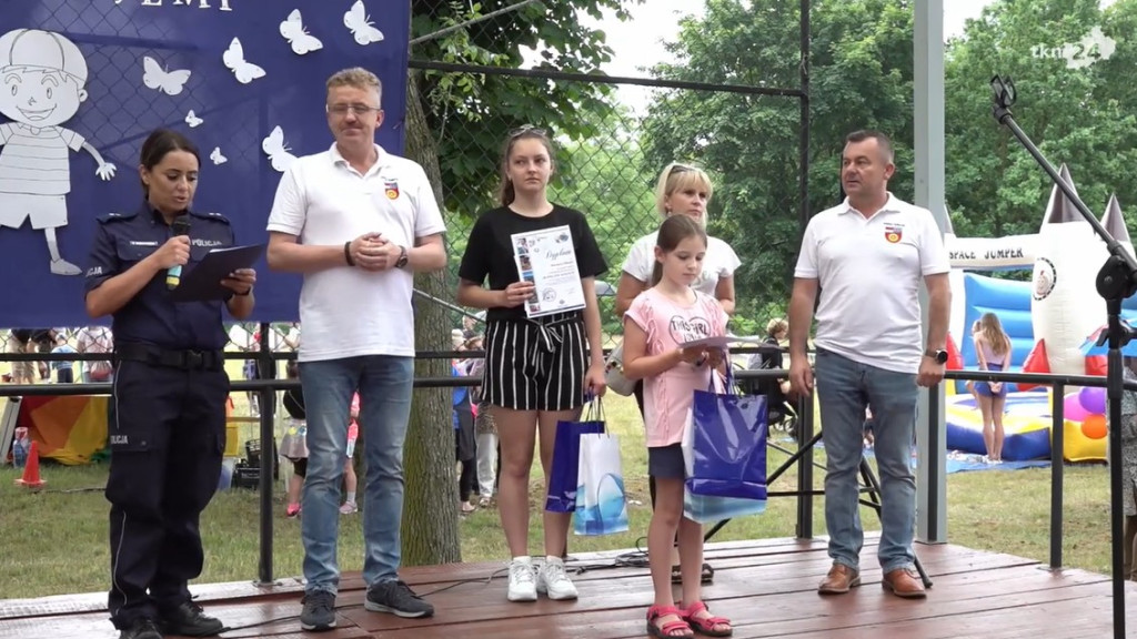 Piknik dla rodzin w Baryczy. Tematem bezpieczeństwo [wideo, zdjęcia]