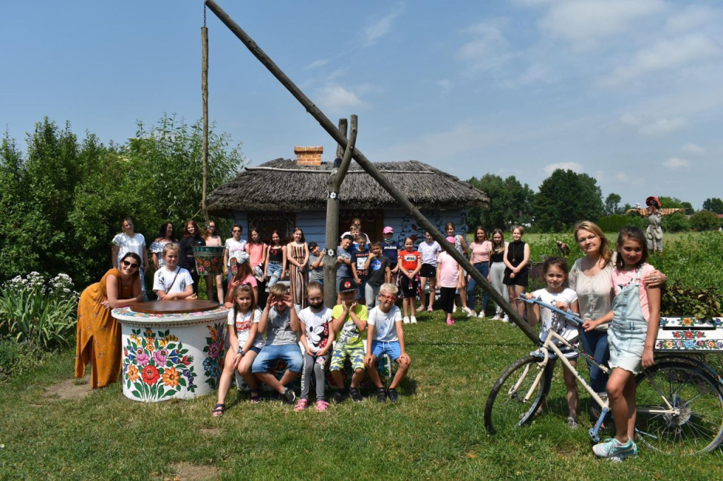 Uczestnicy projektu CKiAL podziwiali kulturę regionalną w Zalipiu