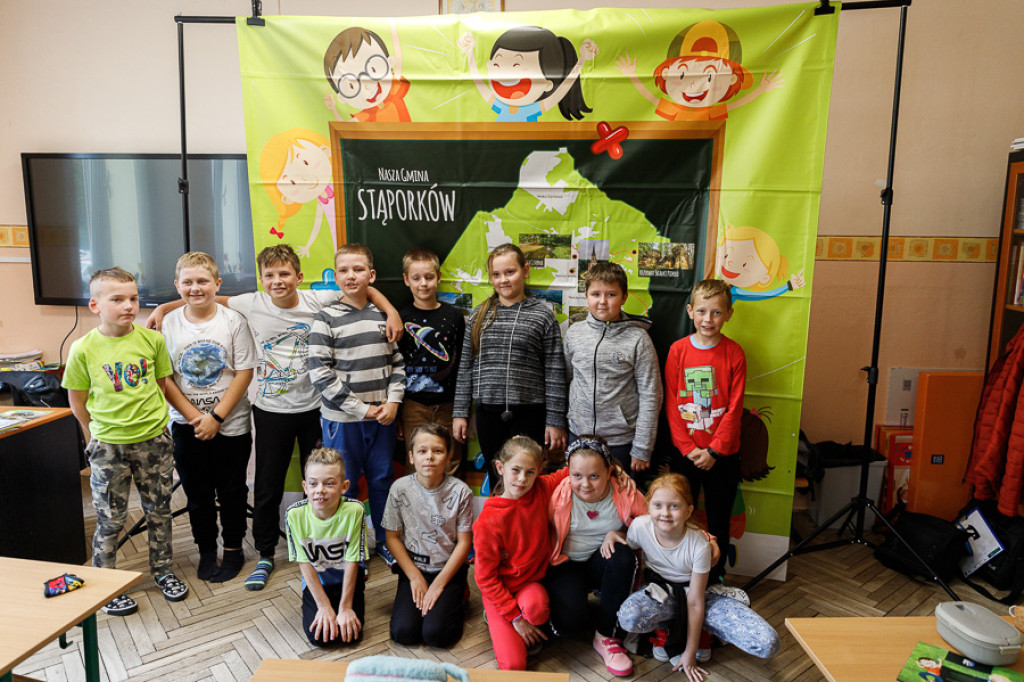 Przybliżyli dzieciom lokalne bogactwo przyrodnicze i kulturowe gminy Stąporków