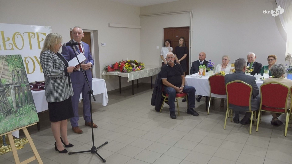 16 par z gminy Gowarczów obchodziło Złote Gody! [wideo, zdjęcia]