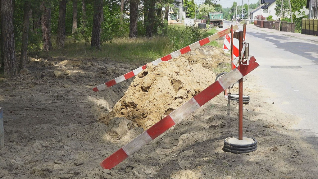 Nałęczów ma mieć kanalizację. Ruszyły prace [wideo, zdjęcia]