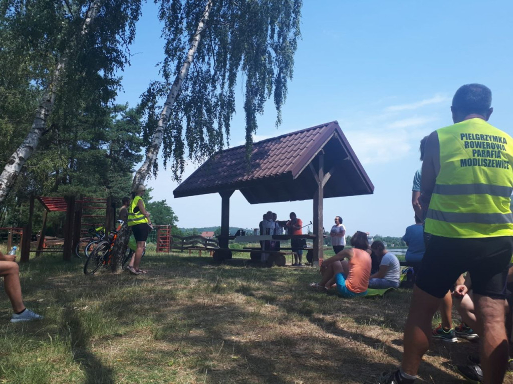 Po raz czwarty pojechali rowerami na Jasną Górę z Modliszewic [zdjęcia]