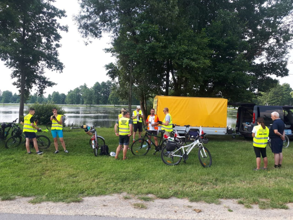Po raz czwarty pojechali rowerami na Jasną Górę z Modliszewic [zdjęcia]