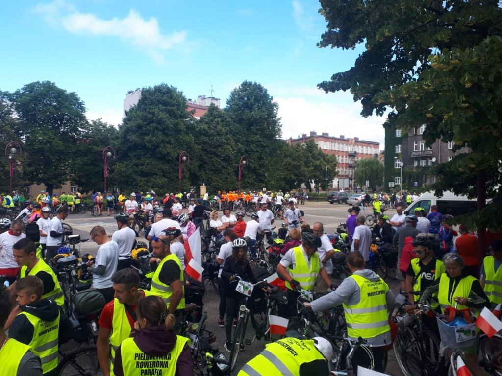 Po raz czwarty pojechali rowerami na Jasną Górę z Modliszewic [zdjęcia]