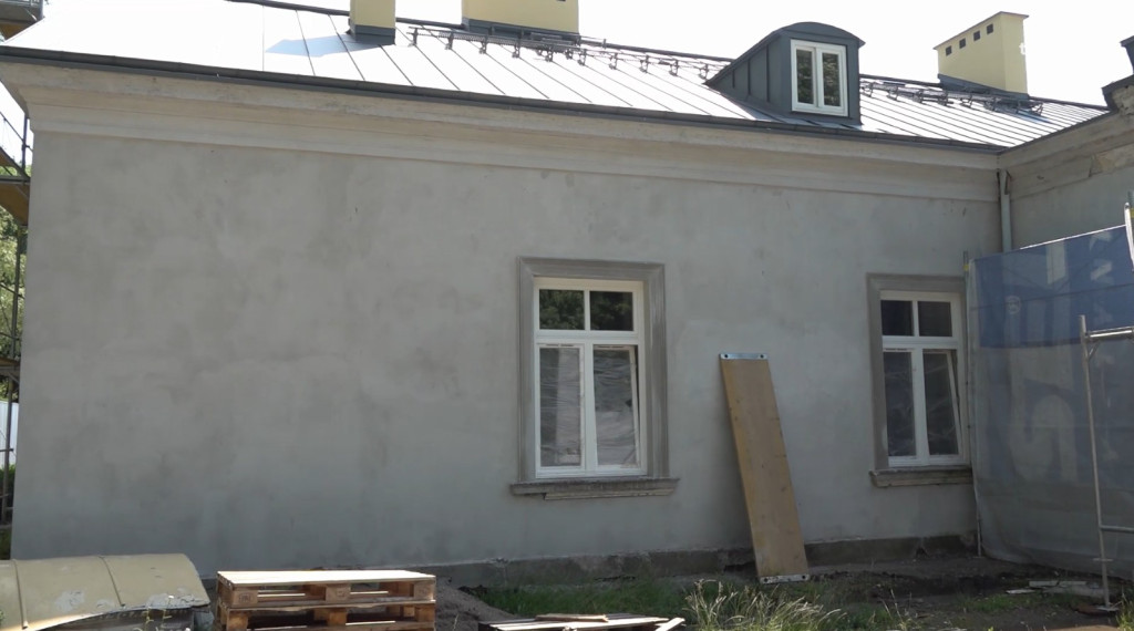 Kończą się prace remontowe w Zachodnim Skrzydle Pałacowym [wideo, zdjęcia]