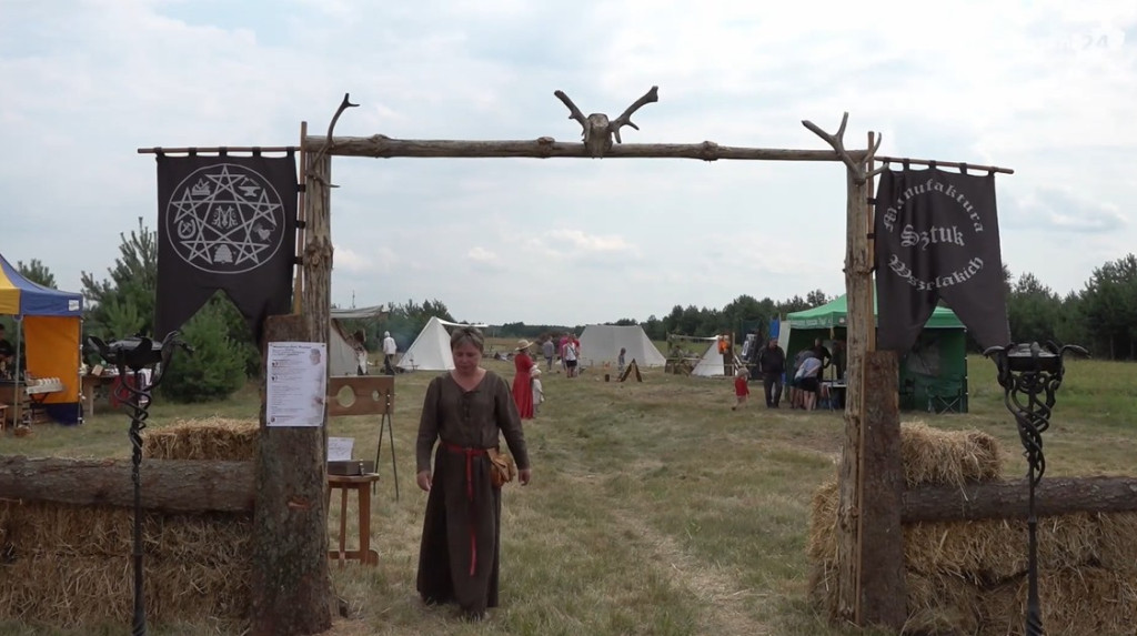 Tor łucznicy w Gustawowie już działa. Na start historyczne zawody [wideo, zdjęcia]