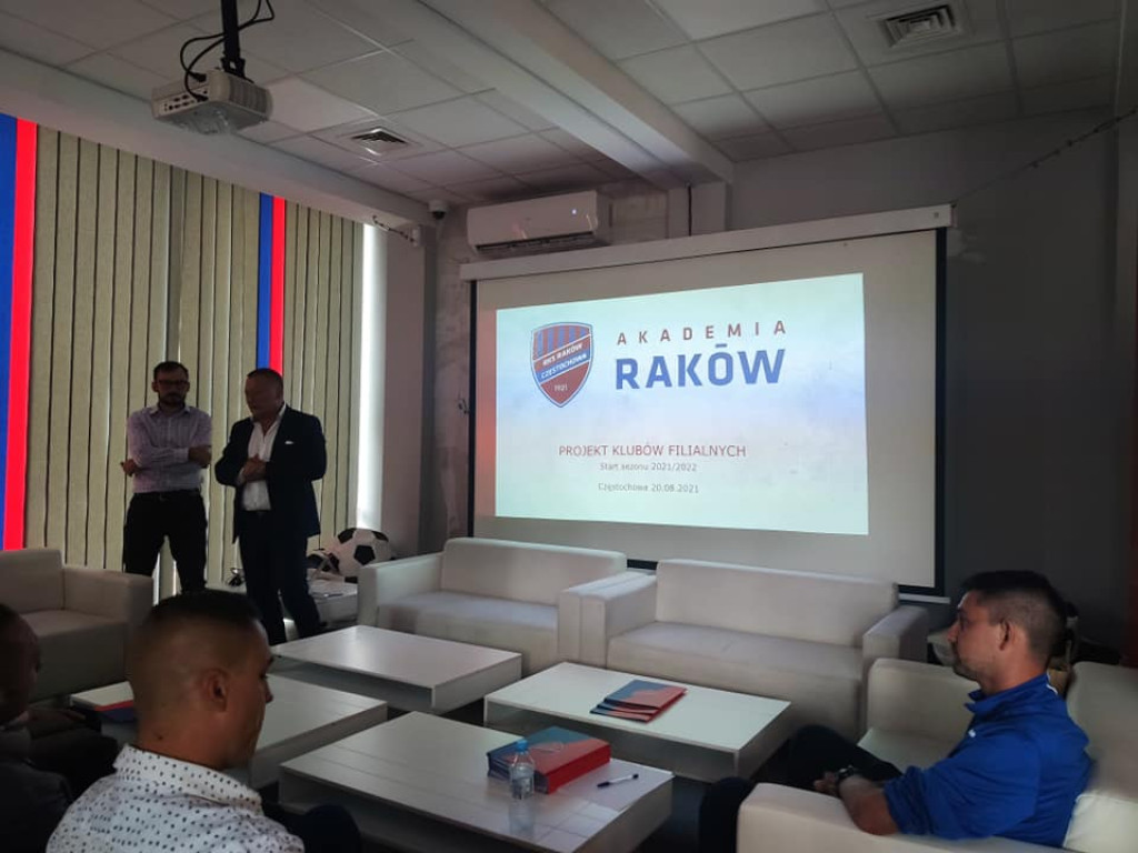 Raków Częstochowa z Neptunem. Zawiązano współpracę [zdjęcia]
