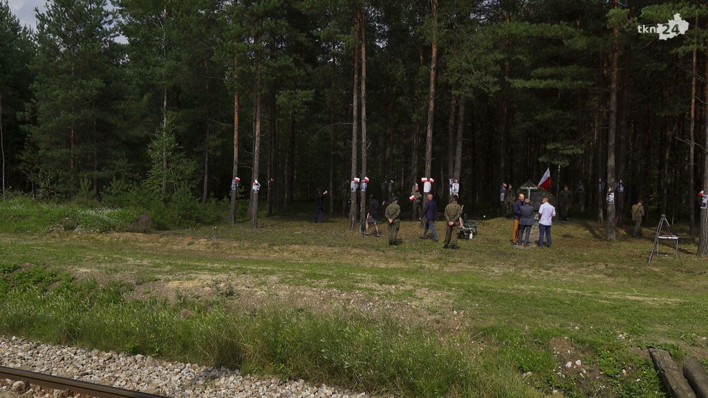 Uczcili pamięć partyzantów, którzy przejęli pociąg okupantów [wideo, zdjęcia]