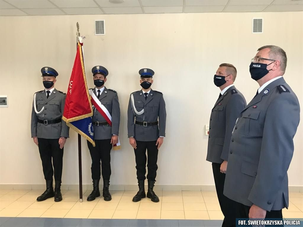 Końskie: Pożegnanie zastępcy komendanta policji