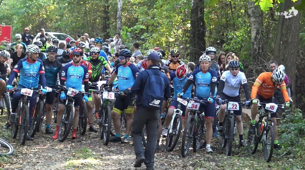 Wyścig rowerowy MTB w Rudzie Malenieckiej powrócił po pandemicznej przerwie [wideo, zdjęcia]