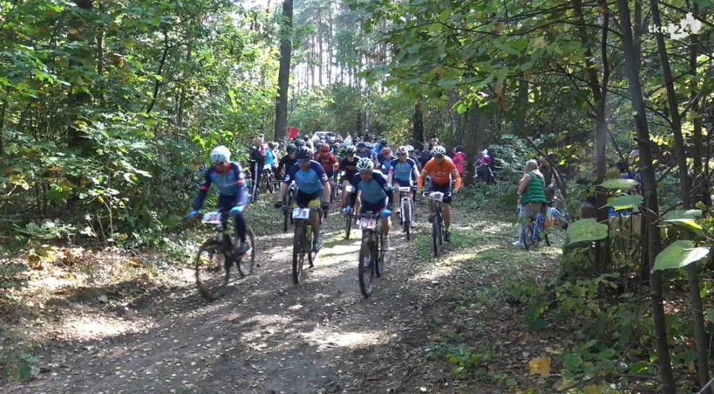Wyścig rowerowy MTB w Rudzie Malenieckiej powrócił po pandemicznej przerwie [wideo, zdjęcia]