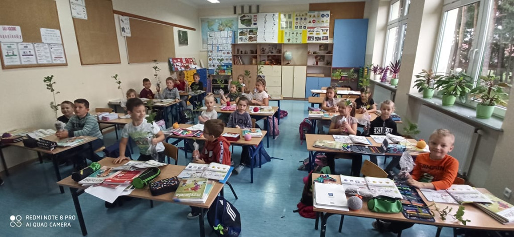 Dzieci sadzą drzewa. To pokłosie akcji `Drzewko za surowce` [fotorelacja]