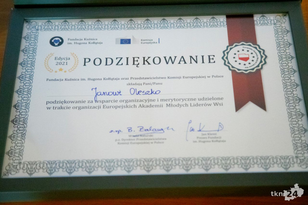 Młodzi otwarci na Europę.  Pierwsza edycja Europejskiej Akademii Młodych Liderów Wsi już za nami! [wideo, zdjęcia]