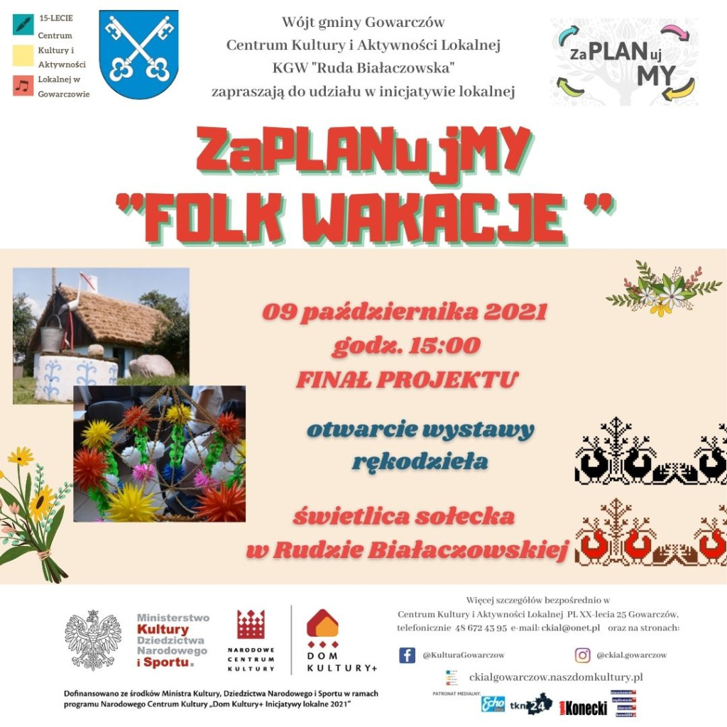 Gowarczów: Finały działań w ramach projektu ZaPLANujMY