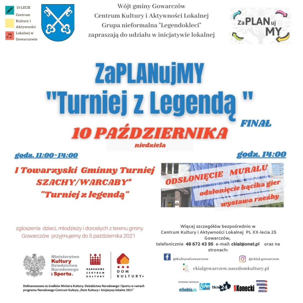 Gowarczów: Finały działań w ramach projektu ZaPLANujMY