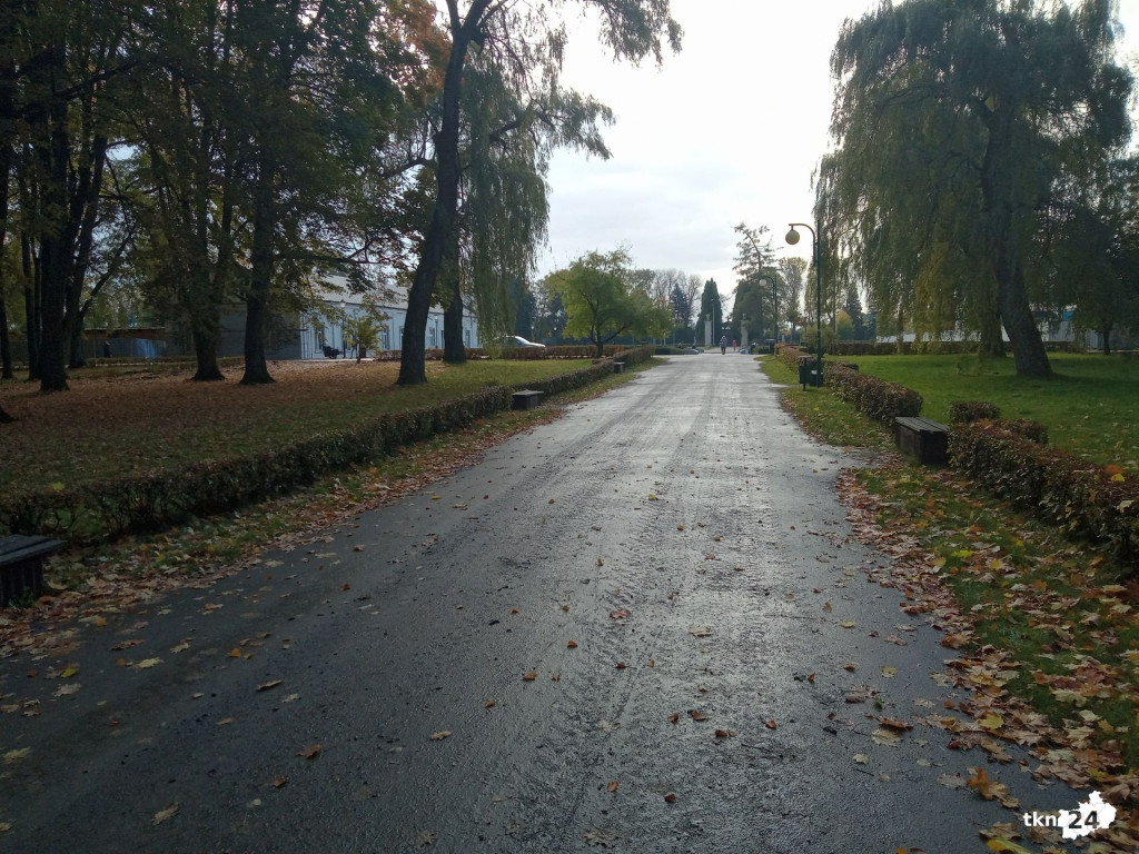 Rozebrane `Koło Fortuny`. Zerwane parkowe alejki. Rewitalizacja Końskich trwa [wideo, zdjęcia]