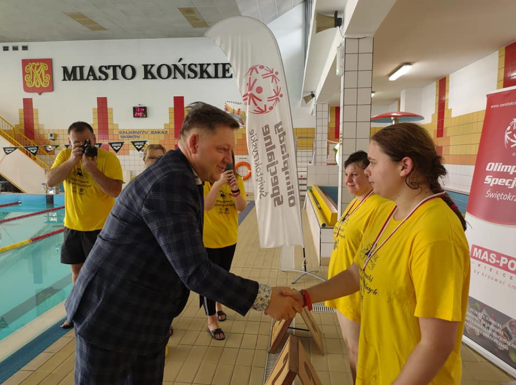 Mityng Pływacki Olimpiad Specjalnych na koneckim basenie [fotorelacja]