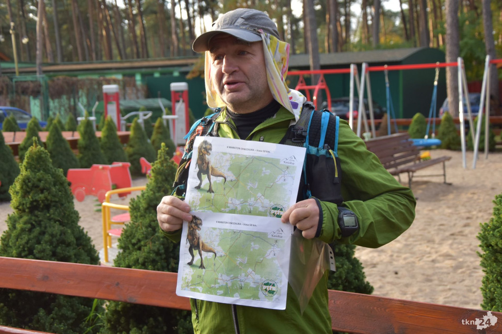 II Maraton Dinozaura wyruszył dziś z Sielpi [wideo, zdjęcia]