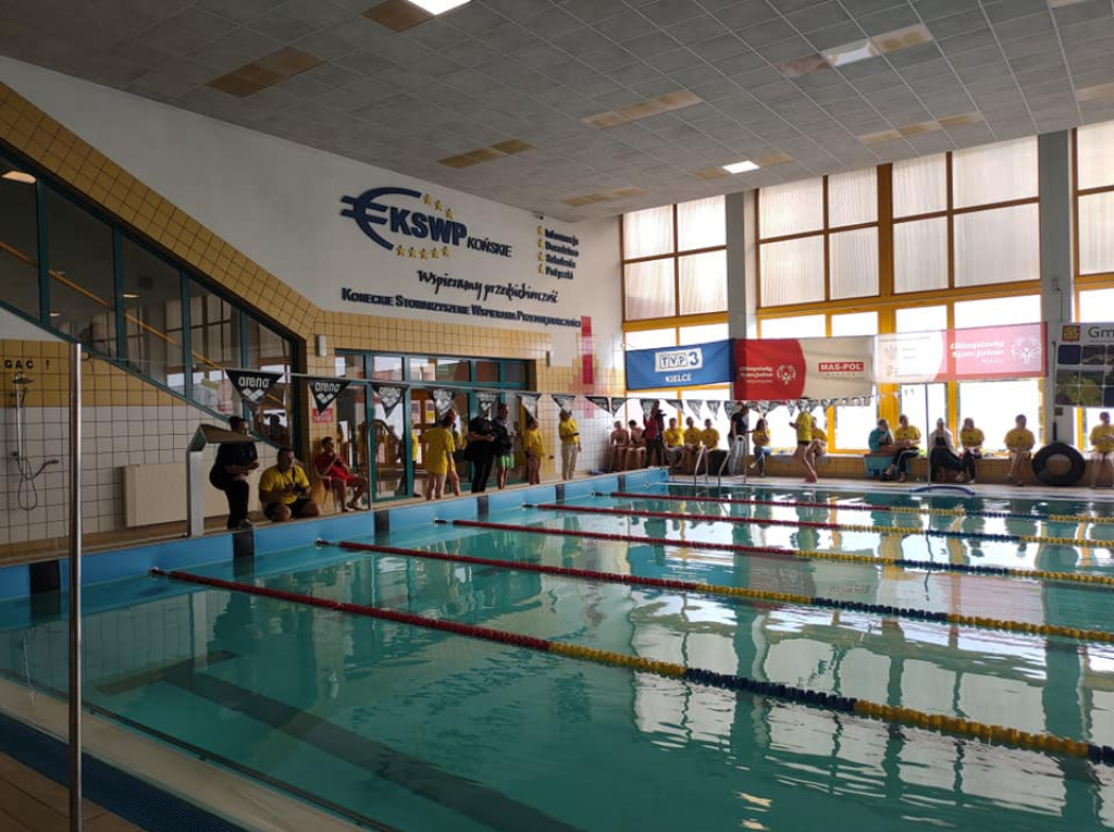 WIDEO: Mityng Pływacki Olimpiad Specjalnych w Końskich