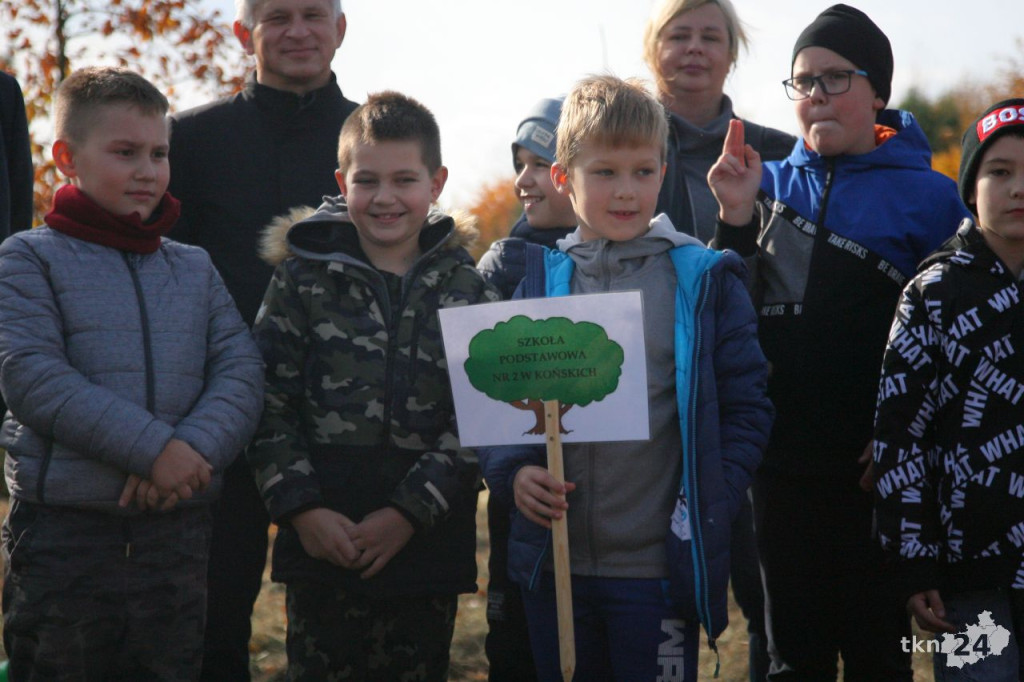 Dzieci posadziły na Browarach miododajne drzewa [wideo, zdjęcia]