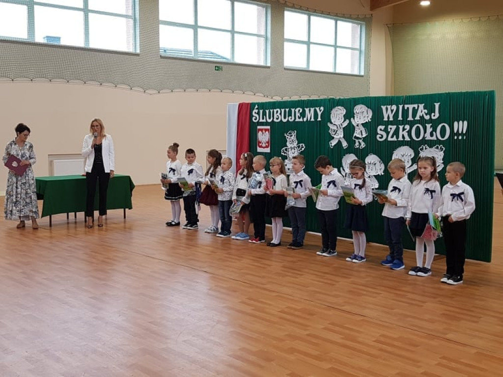 Pasowania na pierwszaka w gminie Radoszyce [zdjęcia]
