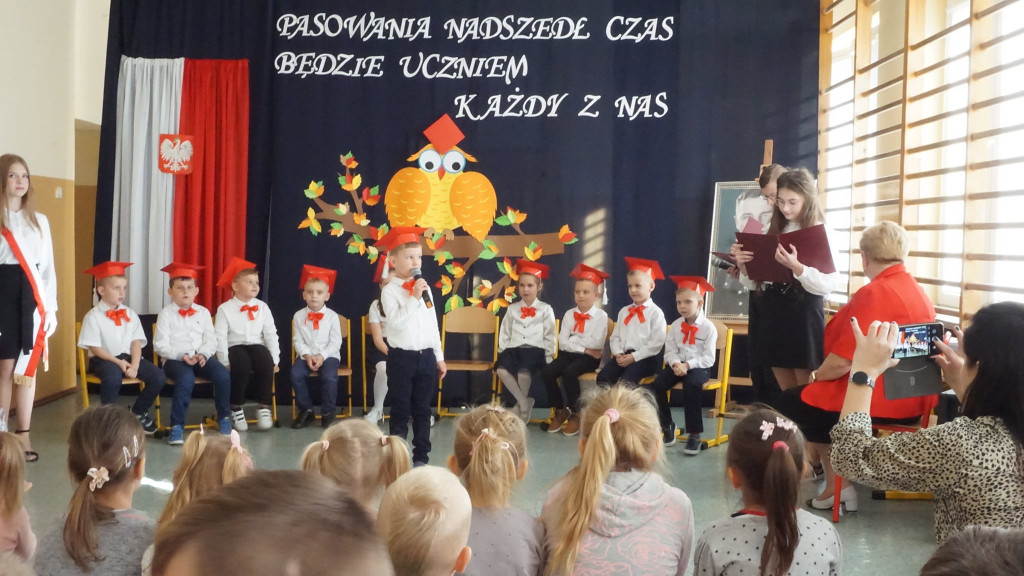 Pasowania na pierwszaka w gminie Radoszyce [zdjęcia]