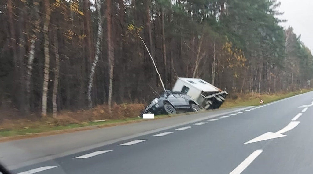 Dwie kolizje w gminie Stąporków [zdjęcia]