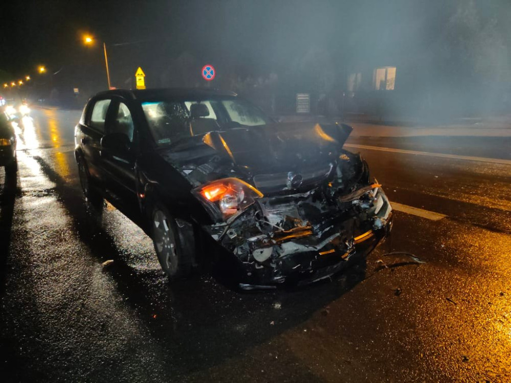 Dwie kolizje w gminie Stąporków [zdjęcia]