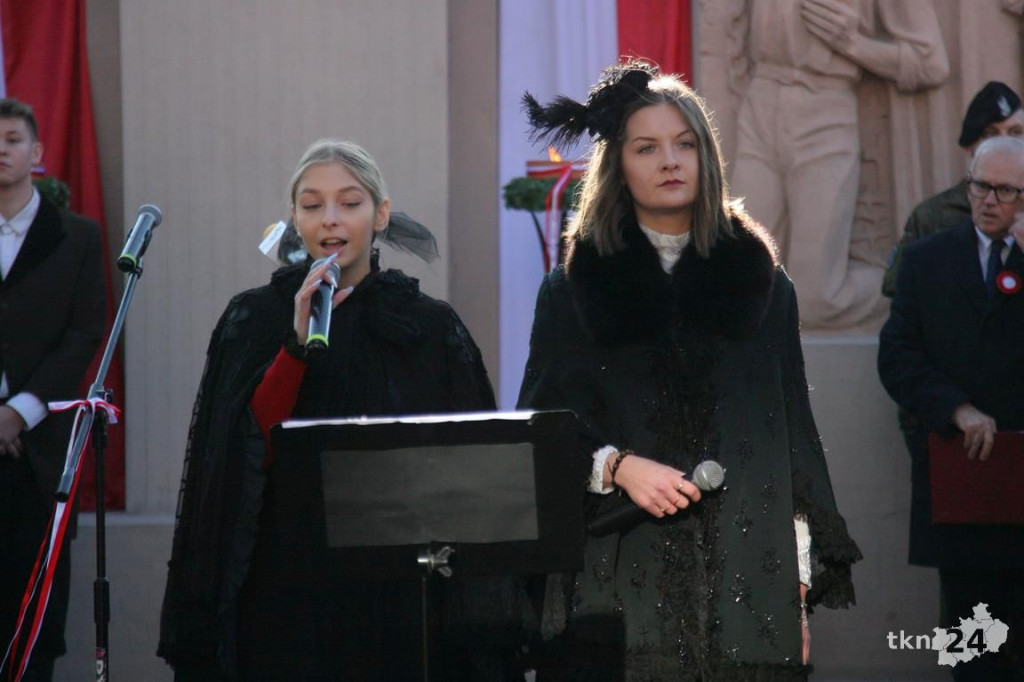 WIDEO: Końskie radują się w rocznicę odzyskania niepodległości