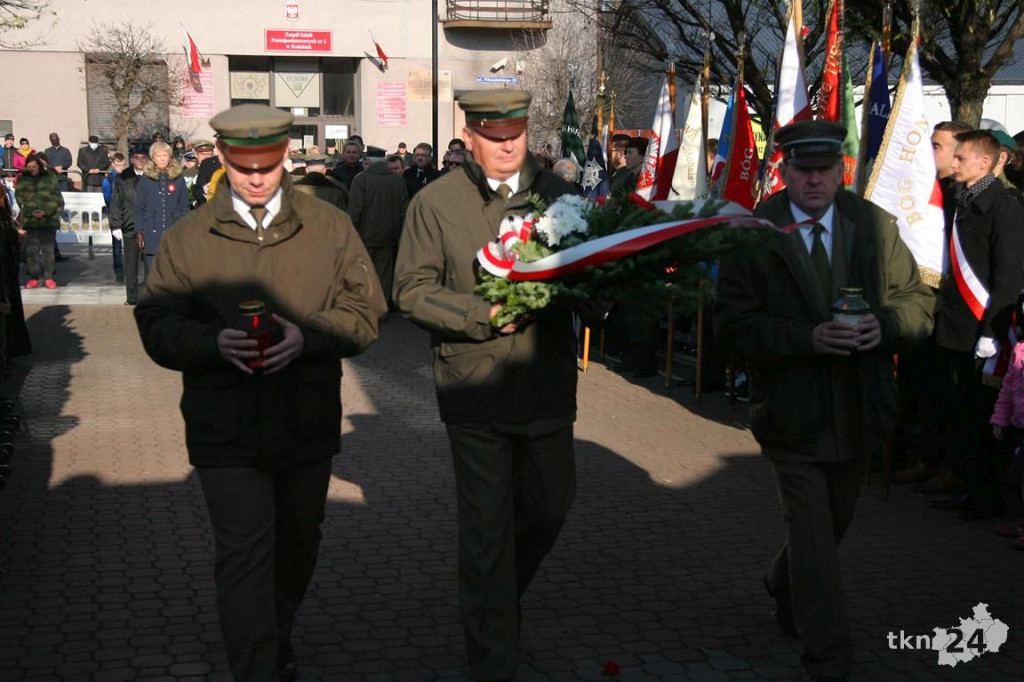 WIDEO: Końskie radują się w rocznicę odzyskania niepodległości