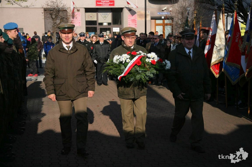 WIDEO: Końskie radują się w rocznicę odzyskania niepodległości
