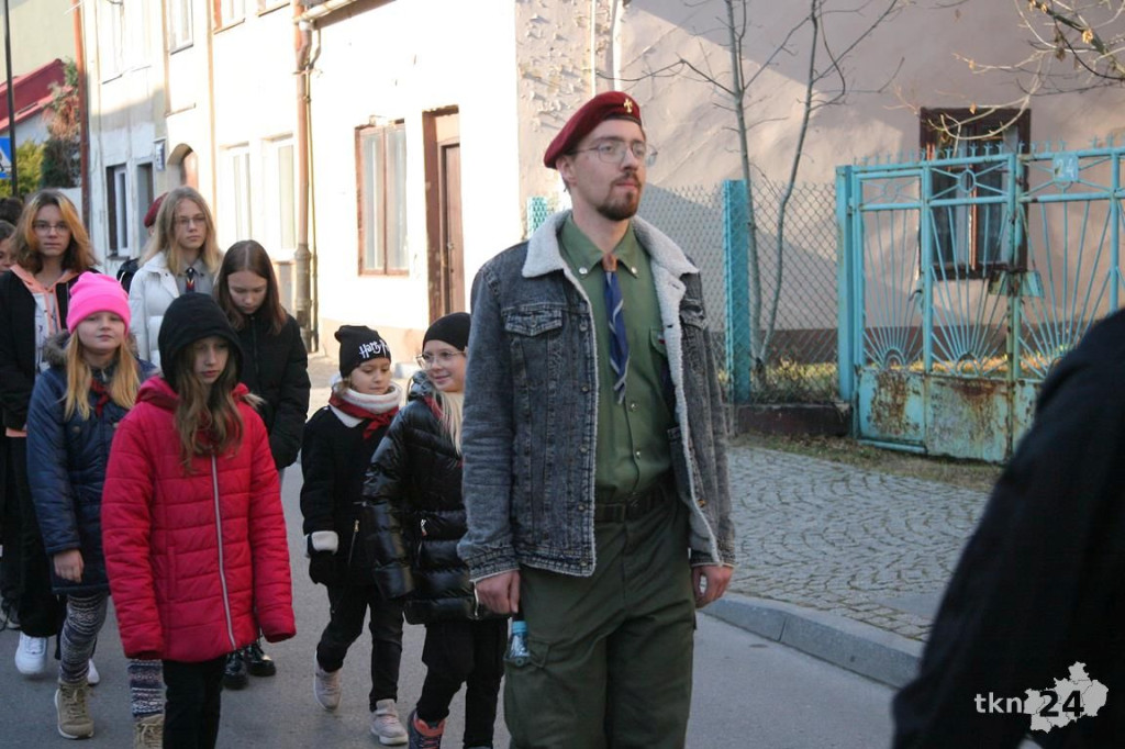WIDEO: Końskie radują się w rocznicę odzyskania niepodległości