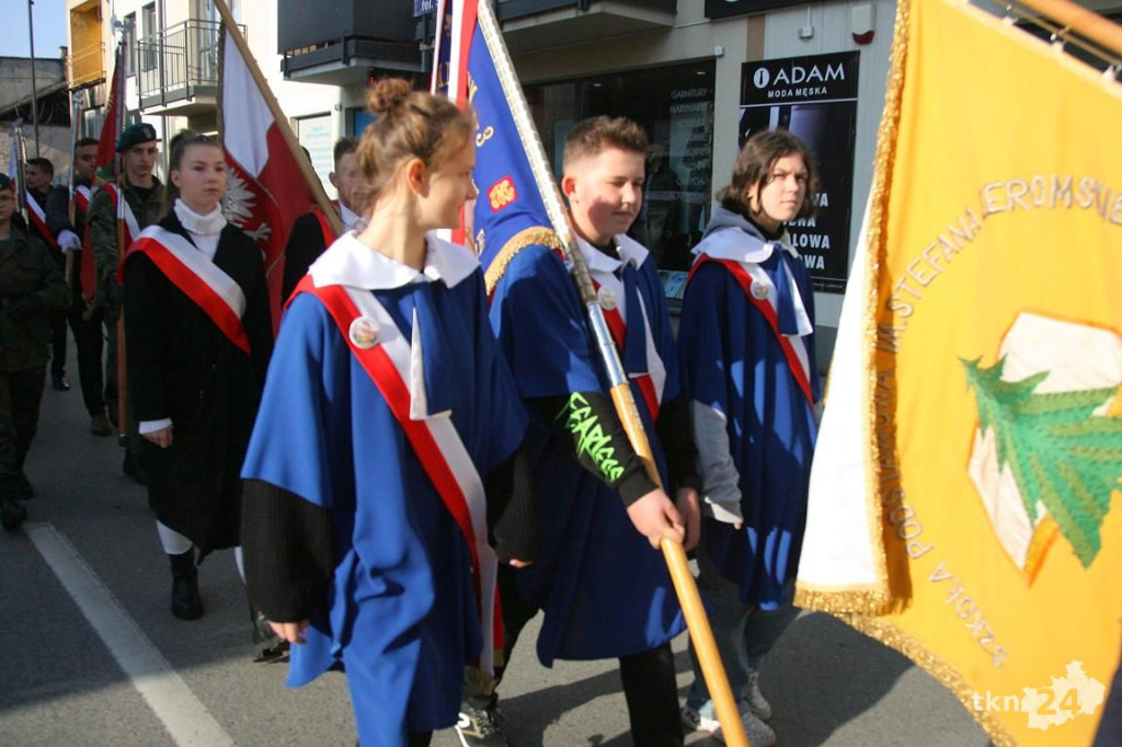 WIDEO: Końskie radują się w rocznicę odzyskania niepodległości