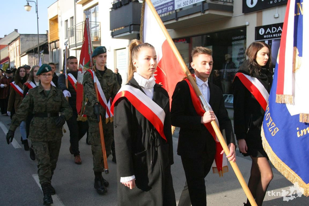 WIDEO: Końskie radują się w rocznicę odzyskania niepodległości