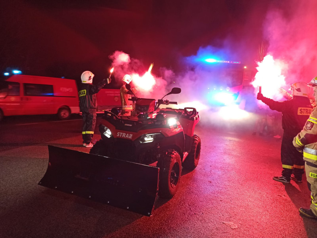 Nowy quad będzie służył OSP Ruda Maleniecka [zdjęcia]