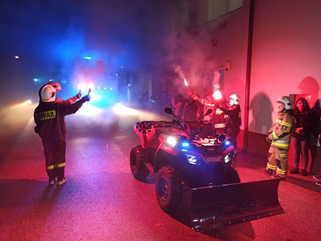 Nowy quad będzie służył OSP Ruda Maleniecka [zdjęcia]