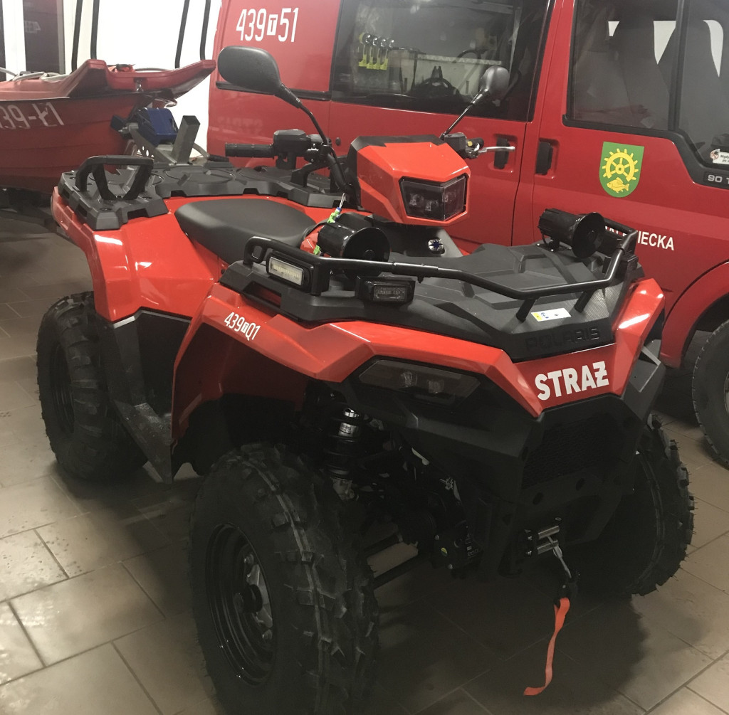 Nowy quad będzie służył OSP Ruda Maleniecka [zdjęcia]