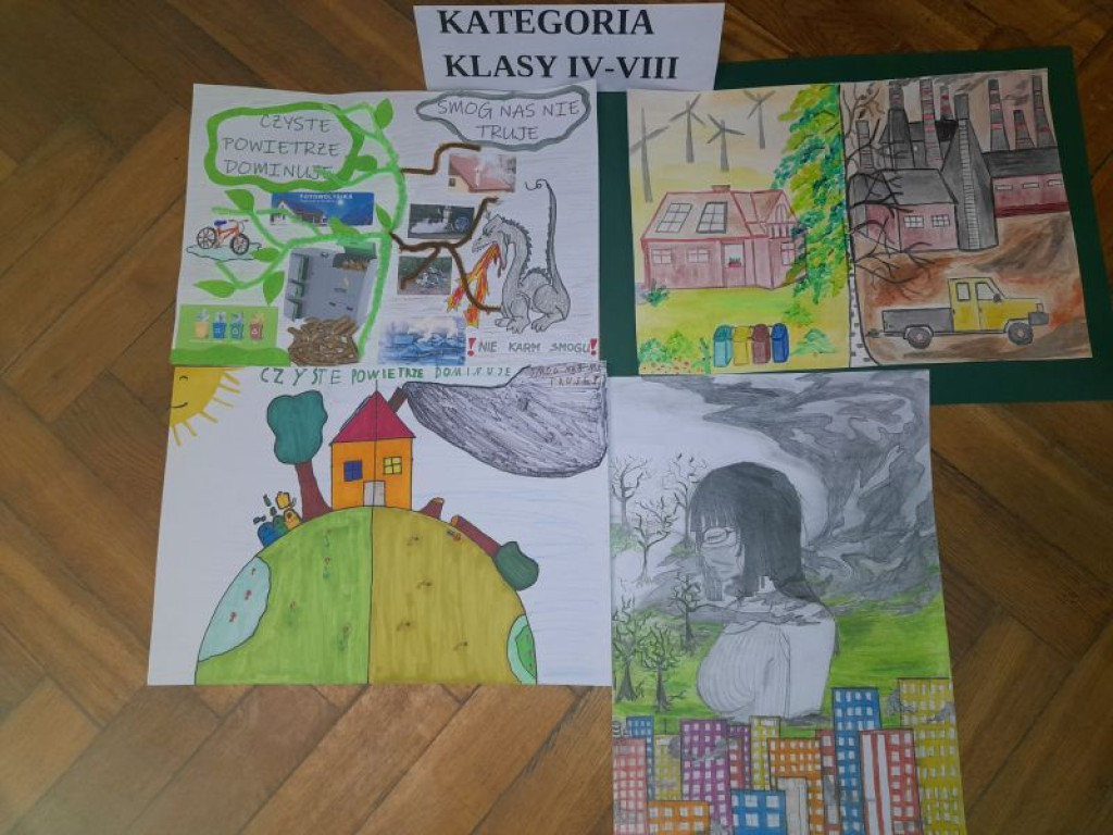 Konkurs plastyczny w tematyce walki ze smogiem rozstrzygnięty [zdjęcia]