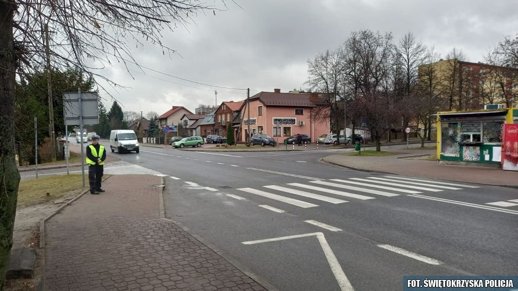 Patrolowali Stąporków dronem [zdjęcia]
