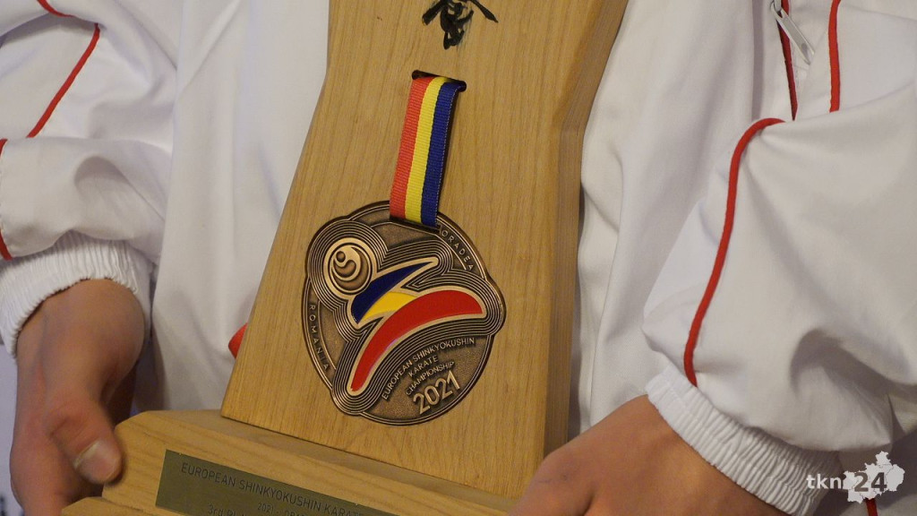 Władze Końskich uhonorowały medalistów ME w karate [zdjęcia]