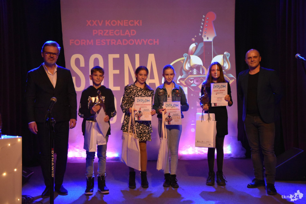 Za nami XXV Konecki Przegląd Form Estradowych `SCENA 2021` [wideo, zdjęcia]