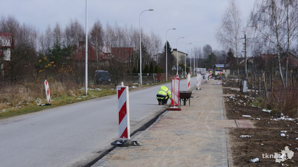 Jesienne inwestycje drogowe w gminie Gowarczów [wideo, zdjęcia]